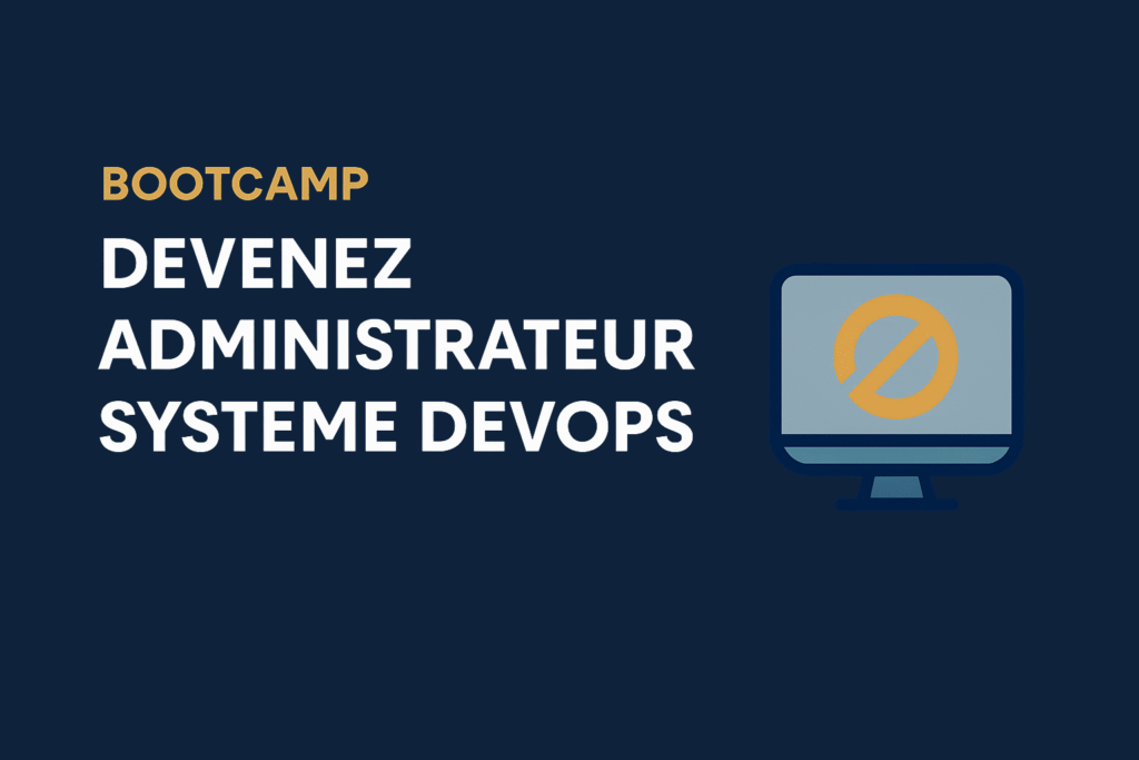 Bannière Bootcamp administrateur réseaux Devops